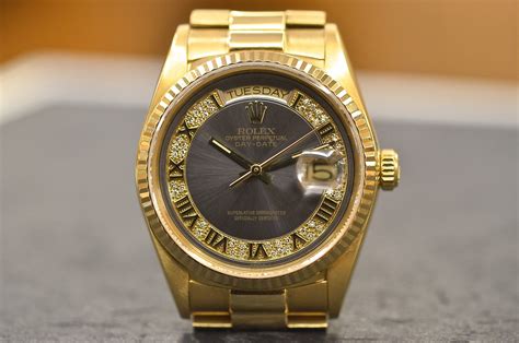 rolex day giast oro giallo con brillanti|Rolex Day.